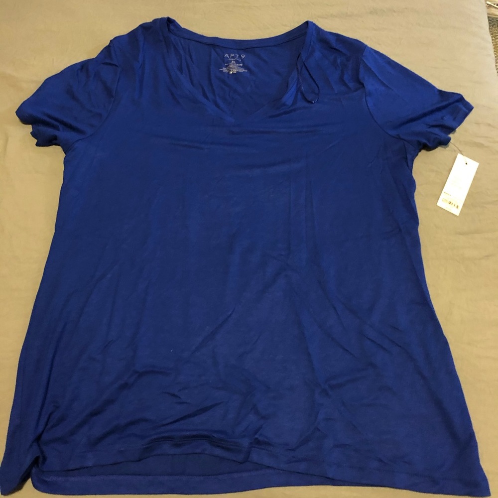 Blue causal shirt